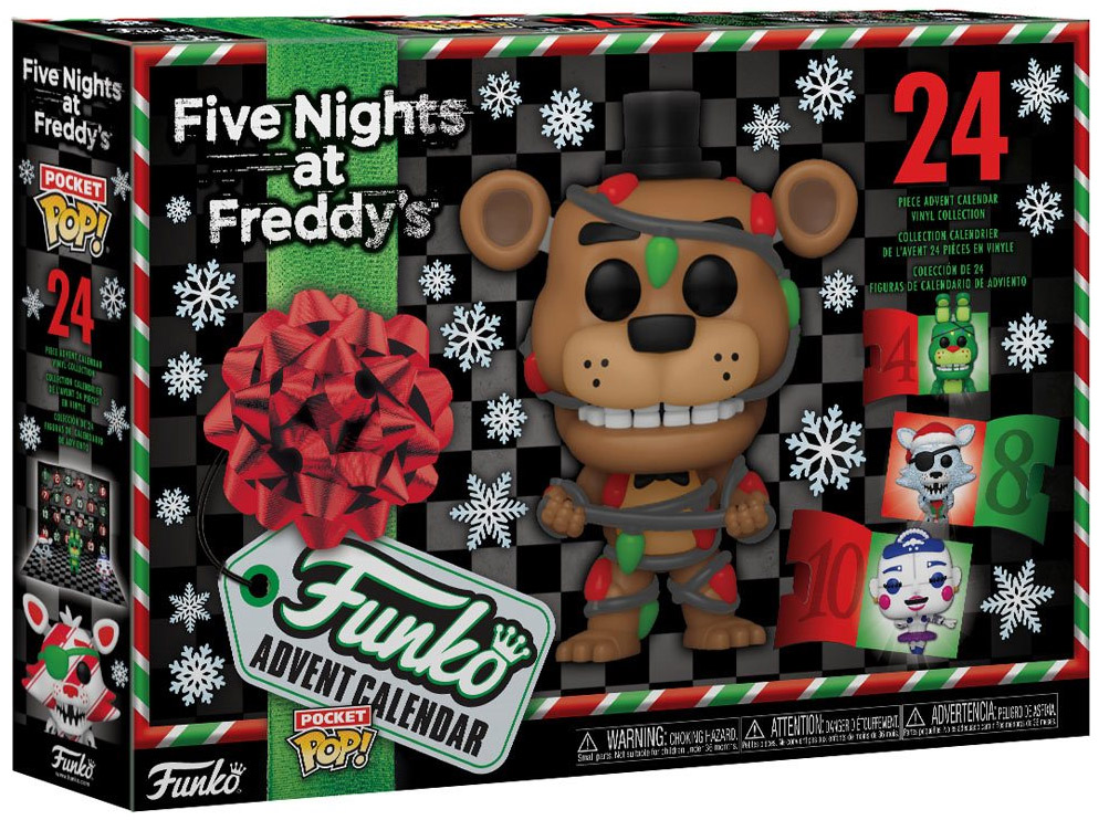 Figurine Pop Five Nights at Freddy's pas cher : Calendrier de l'Avent