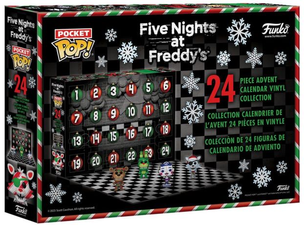 Figurine Funko Pop Five Nights at Freddy's Calendrier de l'Avent 2023 Five Nights at Freddy's