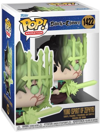 Figurine Funko Pop Black Clover #1422 Yuno (Esprit de Zéphyr)