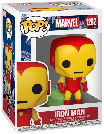 Figurine Funko Pop Marvel Comics #1282 Iron Man (Noël)