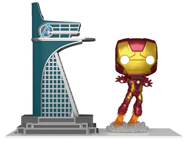 Figurine Funko Pop The Infinity Saga [Marvel] #35 La tour des Avengers avec Iron Man