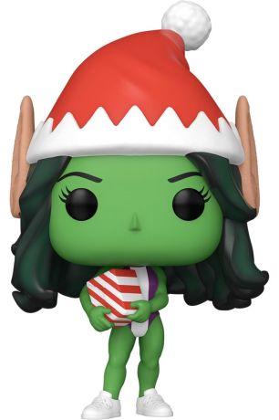 Figurine Funko Pop Marvel Comics #1286 She-Hulk (Noël)