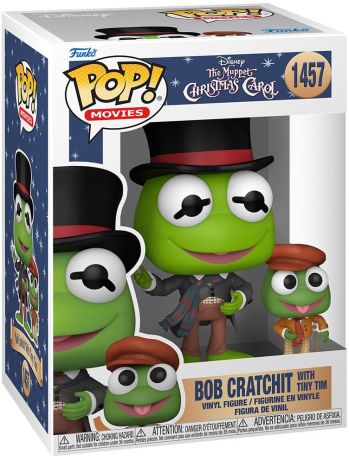 Figurine Funko Pop Les Muppets #1457 Bob Cratchit avec Tiny Tim (Noël chez les Muppets)