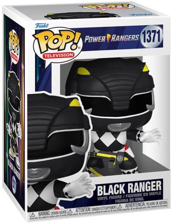 Figurine Funko Pop Power Rangers #1371 Ranger Noir