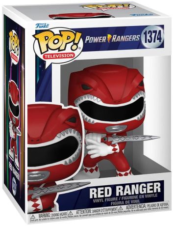 Figurine Funko Pop Power Rangers #1374 Ranger Rouge