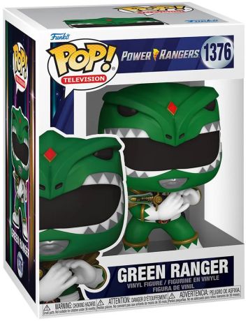 Figurine Funko Pop Power Rangers #1376 Ranger Vert