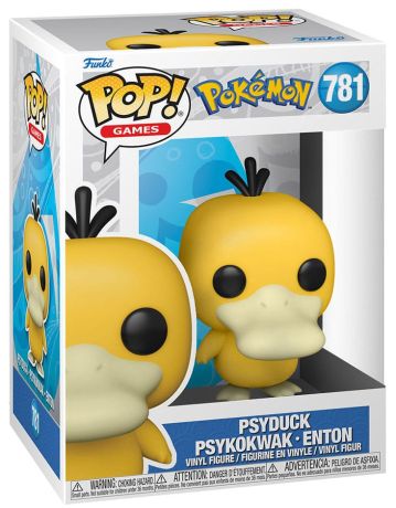 Figurine Funko Pop Pokémon #781 Psykokwak - Psyduck - Enton (EMEA)