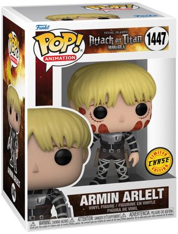 Figurine Funko Pop L'Attaque des Titans (SNK) #1447 Armin Arlert [Chase]