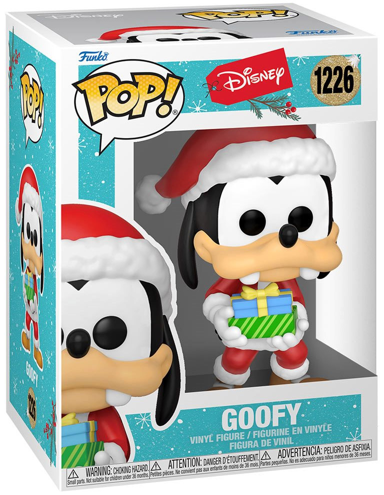 Figurine Pop Disney #1226 pas cher : Dingo Père Noël