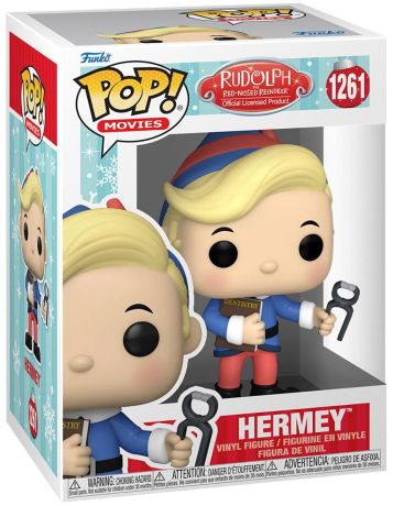 Figurine Funko Pop Rudolphe le renne au nez rouge (1964) #1261 Hermey