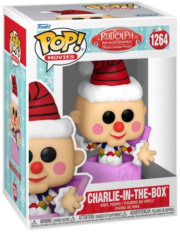 Figurine Funko Pop Rudolphe le renne au nez rouge (1964) #1264 Charlie dans la boîte