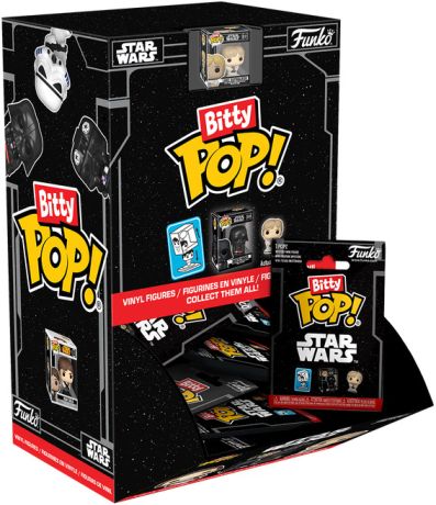 Figurine Funko Pop Star Wars Divers Boîte de 36 Bitty Pop