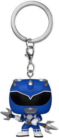 Figurine Funko Pop Power Rangers Ranger Bleu - Porte-clés