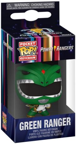 Figurine Funko Pop Power Rangers Ranger Vert - Porte-clés