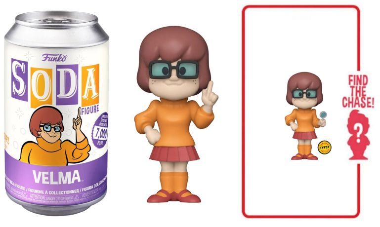 Figurine Funko Soda Scooby-Doo Velma (Canette Violette)