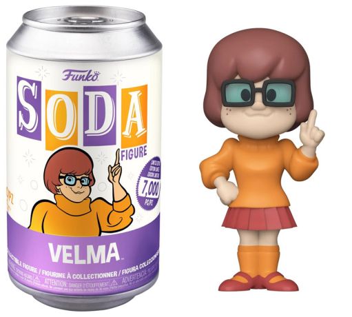 Figurine Funko Soda Scooby-Doo Velma (Canette Violette)
