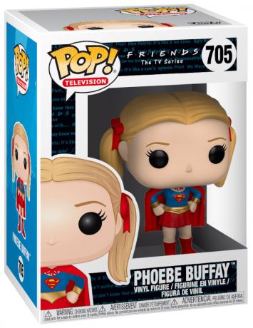 Figurine Funko Pop Friends #705 Phoebe Buffay - Supergirl