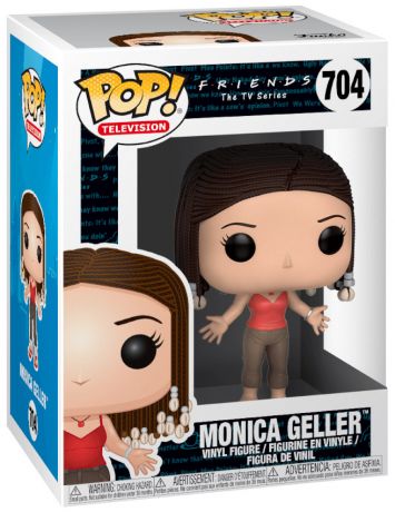 Figurine Funko Pop Friends #704 Monica Geller avec tresses