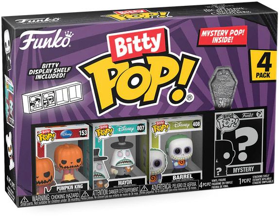 Figurine Funko Pop L'étrange Noël de M. Jack [Disney] Bitty Pop (série 2)