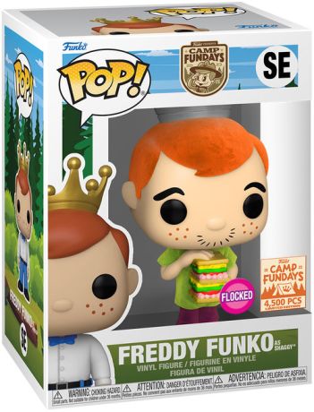 Figurine Funko Pop Freddy Funko Freddy Funko en Sammy - Flocked