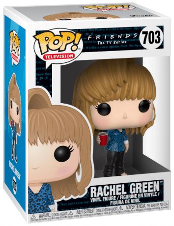 Figurine Funko Pop Friends #703 Rachel Green - Années 80