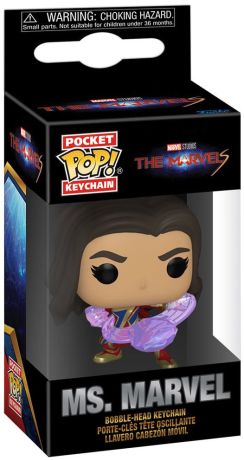 Figurine Funko Pop The Marvels Miss Marvel - Porte-clés