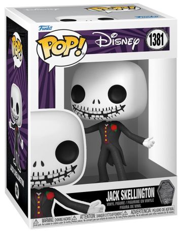 Figurine Pop L trange No l de M. Jack Disney 1381 pas cher