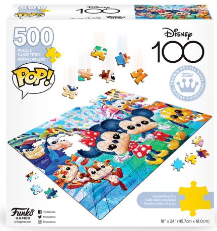 Puzzle Pop! 100 ans de Disney pas cher : Puzzle (500 pièces)