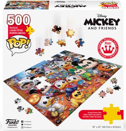 Puzzle Funko Pop! Mickey Mouse [Disney] Puzzle Chasse aux bonbons (500 pièces)