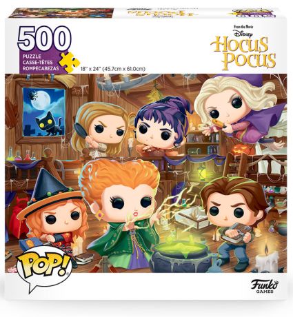 Puzzle Funko Pop! Hocus Pocus [Disney] Puzzle (500 pièces)