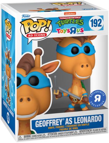 Figurine Funko Pop Icônes de Pub #192 Geoffrey en Leonardo