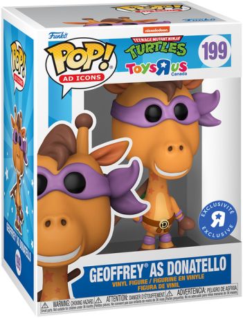 Figurine Funko Pop Icônes de Pub #199 Geoffrey en Donatello