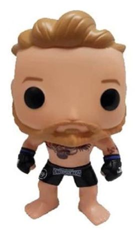 Figurine Funko Pop UFC: Ultimate Fighting Championship #01 Conor McGregor en Short Noir (Dethrone Logo)