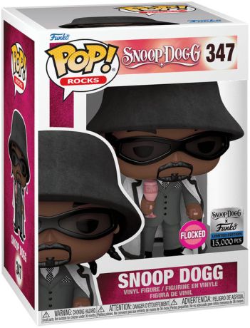 Figurine Funko Pop Snoop Dogg #347 Snoop Dogg en tenue des BET Awards 2002 - Flocked