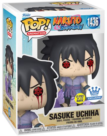 Figurine Funko Pop Naruto #1436 Sasuke Uchiwa - Glow in the Dark