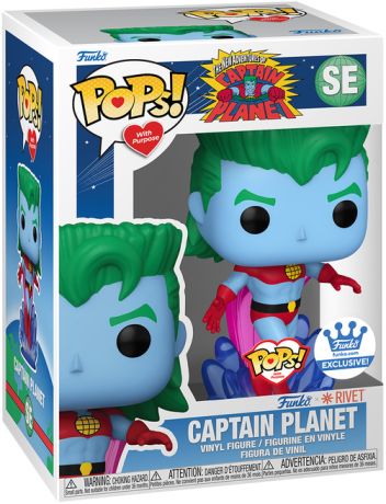 Figurine Funko Pop Capitaine Planète Capitaine Planète (Vole)