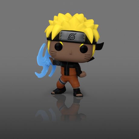 Figurine Funko Pop Naruto #1318 Naruto Uzumaki avec Orbe Shuriken - Glow in the Dark