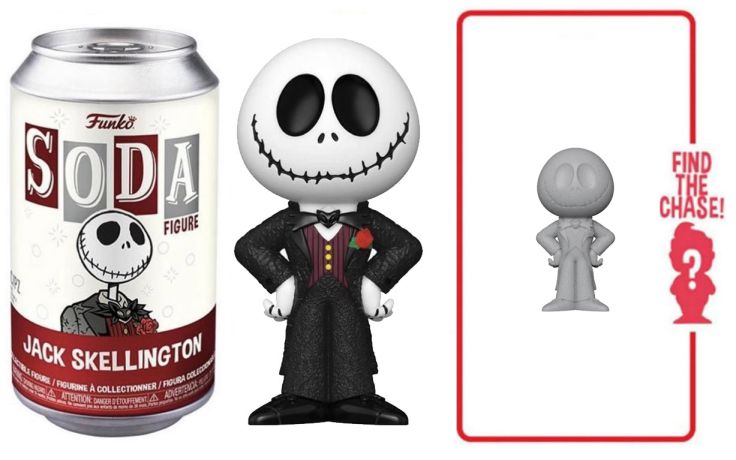 Figurine Funko Soda L'étrange Noël de M. Jack [Disney] Jack Skellington (Canette Rouge)