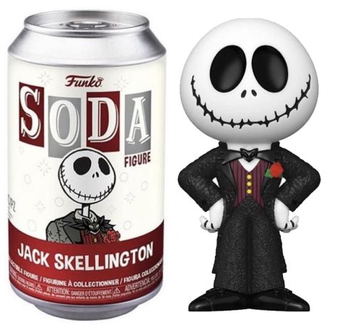Figurine Funko Soda L'étrange Noël de M. Jack [Disney] Jack Skellington (Canette Rouge)