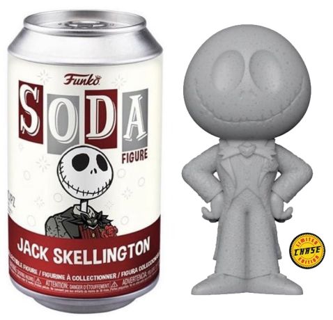 Figurine Funko Soda L'étrange Noël de M. Jack [Disney] Jack Skellington (Canette Rouge) [Chase]