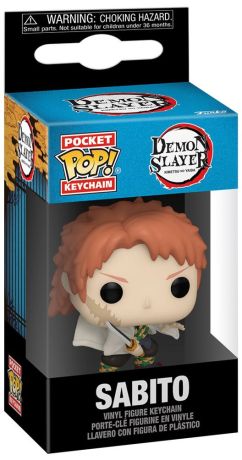 Figurine Funko Pop Demon Slayer Sabito - Porte-clés