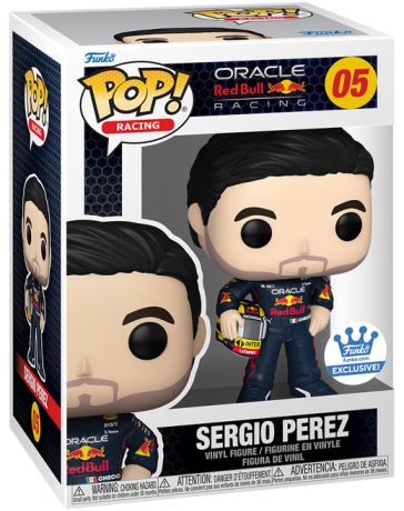Figurine Funko Pop Formule 1 (F1) #05 Sergio Pérez (Oracle Red Bull Racing)