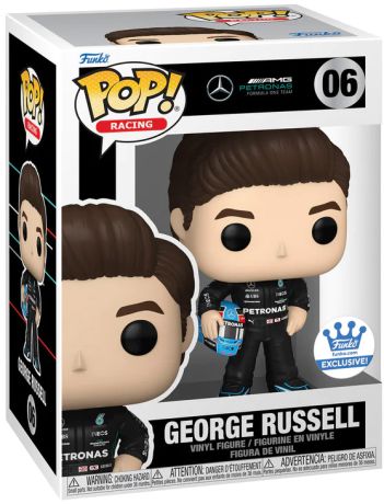 Figurine Funko Pop Formule 1 (F1) #06 George Russell (Mercedes-AMG Petronas)