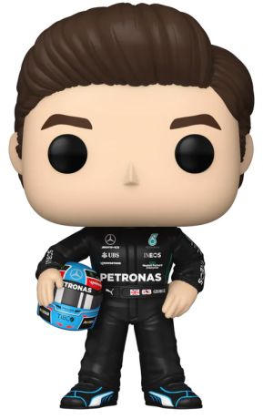 Figurine Pop Formule 1 (F1) #6 pas cher : George Russell (Mercedes-AMG  Petronas)