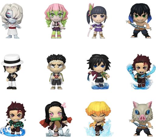 Figurine Funko Mystery Minis Demon Slayer Demon Slayer - 12 Figurines