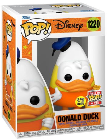 Figurine Funko Pop Disney #1220 Donald Duck (Chasse aux bonbons) - Glow in the Dark