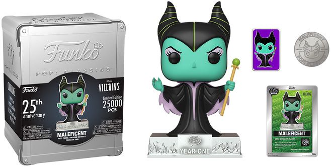 Figurine Funko Pop Disney Villains #09 Maléfique (spéciale 25 ans)