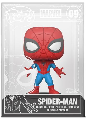 Figurine Funko Pop Marvel Comics #09 Spider-Man - Die-Cast