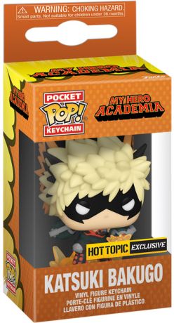 Figurine Funko Pop My Hero Academia Katsuki Bakugo - Porte-clés