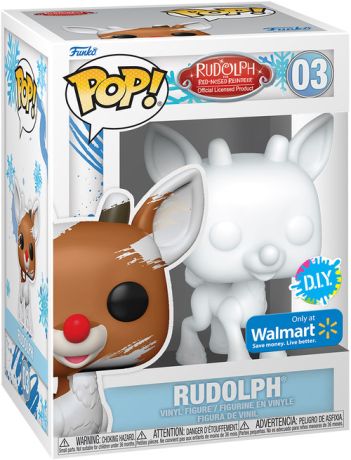 Figurine Funko Pop Rudolphe le renne au nez rouge (1964) #03 Rudolph D.I.Y